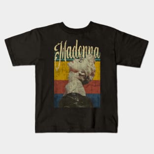 Madonna // Aesthetic 80s Vintage Style // Kids T-Shirt
